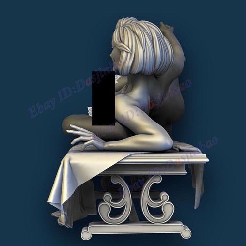 Tina Nude 1/12 1/8 1/6 1/4 3D Print Model Kit Unpainted Unassembled NSFW - Afbeelding 3 van 6