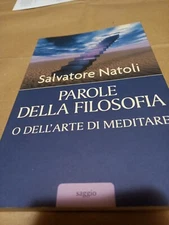 Parole Della Filoso O Dell Arte Di Meditare