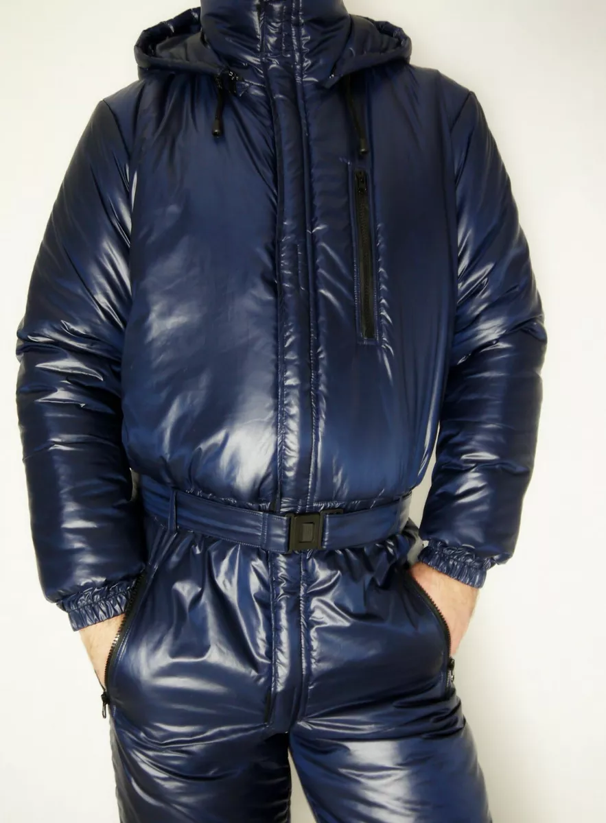 Shiny nylon sales jumpsuit