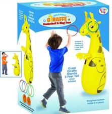 Kids Inflatable Sports Toss Game Basketball Outdoor/Indoor Game Backyard Party