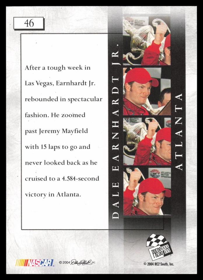 2004 Press Pass VIP #46 Dale Earnhardt Jr. - Image 2 of 2
