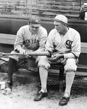 BABE RUTH & SHOELESS JOE JACKSON 8x10 Photo Picture YANKEES WHITE SOX (B14)