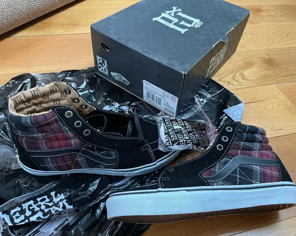 Vans plaid high tops top