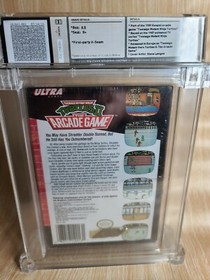 Teenage Mutant Ninja Turtles II The Arcade Game TMNT NES Sealed B+ 8.5 VGA WATA