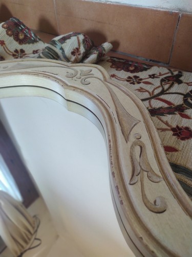 Cassettone Veneto/comò Decorato Con Disegno Ornato - Foto 5 di 24