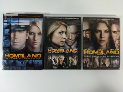 Homeland The Complete First, Second & Third Seasons - Bundle (DVD)