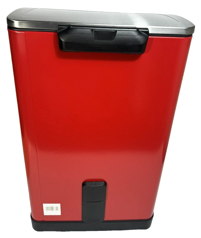 Wesco ONE BOY Mülleimer 40L Rot Abfalleimer Treteimer (ohne Einsatz) NEU OVP - Bild 3 von 4