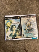 Kingdom Hearts II 2 And Final Fantasy X2 Ps2 PlayStation 2 Square Enix