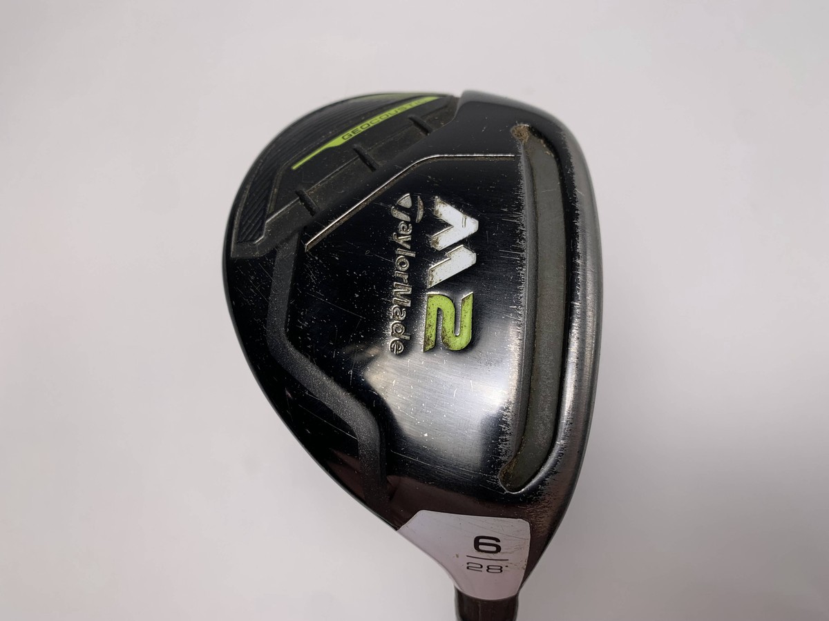 TaylorMade M2 2019 6 Hybrid 28* Reax 75g Stiff Graphite Mens RH | eBay