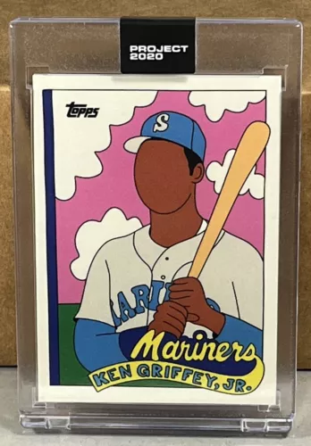 TOPPS PROJECT 2020 #201 KEN GRIFFEY JR. by FUCCI Print Run 3555