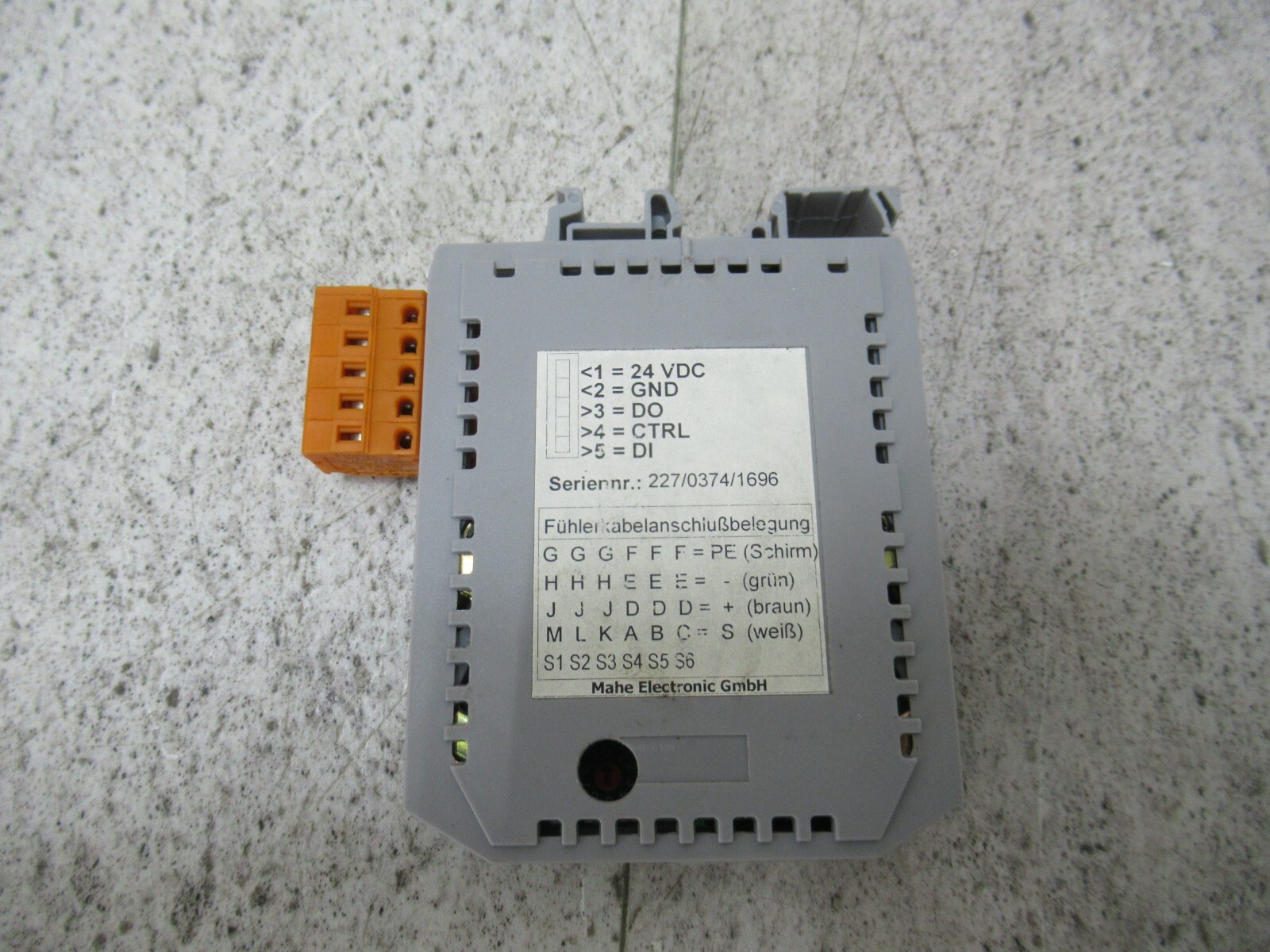 Mahè TMU6-100 Überwachungsmodul Mahe Electronic TMU6-100 | eBay