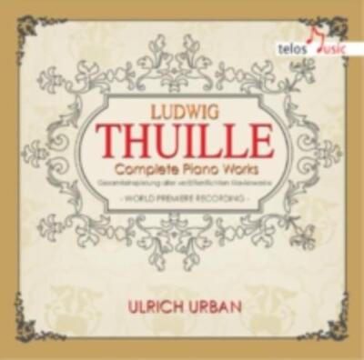 THUILLE/ULRICH URBAN: COMPLETE PIANO WORKS - CD