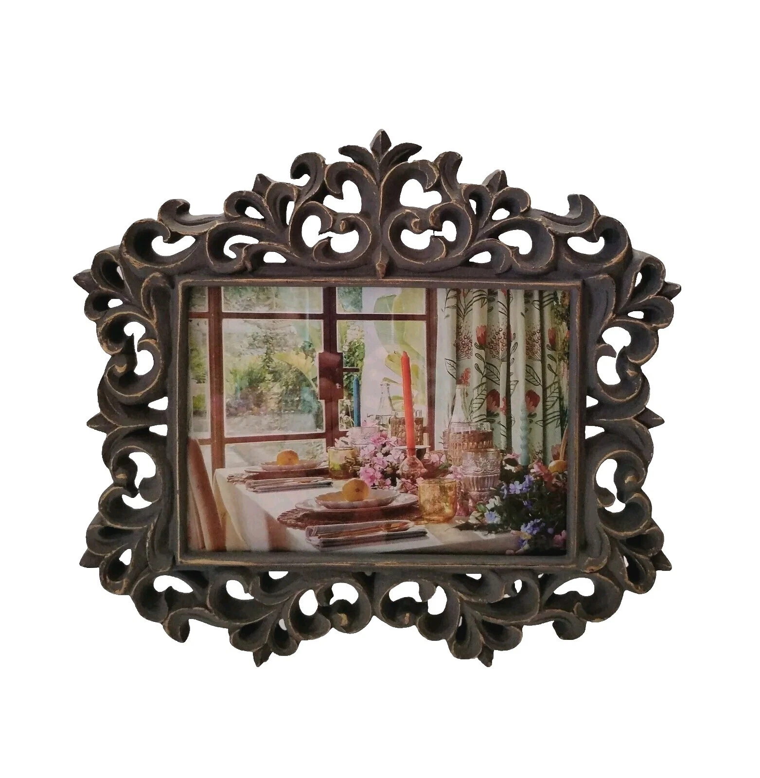 Marcos de resina rectangular de estilo Art Nouveau