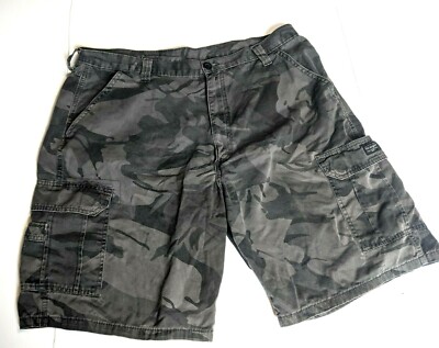 wrangler white camo cargo shorts