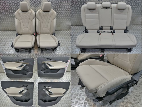BMW X1 U11 SPORT Lederausstattung Sitze Erhitz Seats UPHOLSTERY Vernasca oyster
