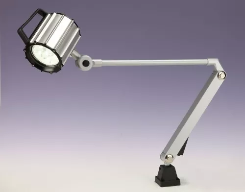 Swing arm cheap shop light