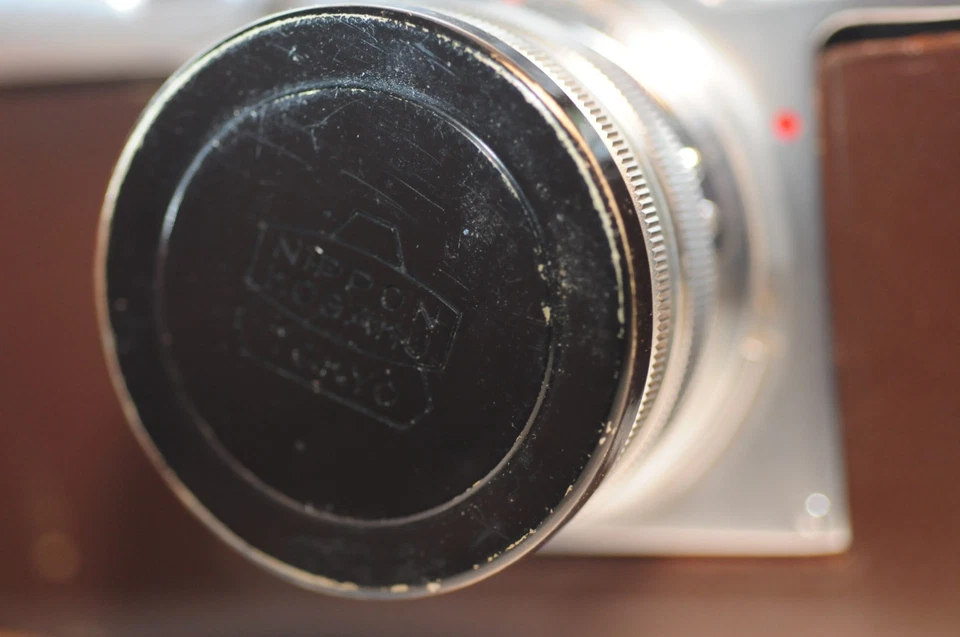 Nikon 45mm metal cap Nippon Kogaku for RF Nikkor-S 5cm f/1.4 2.8cm 3.5 lens 43mm - Image 3 of 4