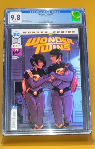 Wonder Twins #1 CGC 9.8 Super Friends 1st Solo Series DC Comics 2019 James Gunn?