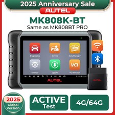 Autel MaxiCOM MK808K-BT Bidirectional Bluetooth OBD2 Scanner Car Diagnostic Scan