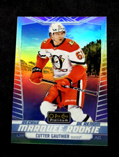 2024-25 O-Pee-Chee Platinum Marquee Rookie Cutter Gauthier Pond Hockey #201 RARE
