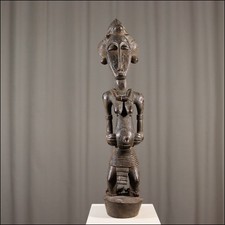 88817) Ahnen-Figur Senufo Elfenb.-küste Afrika AFRIKANISCHE KUNST