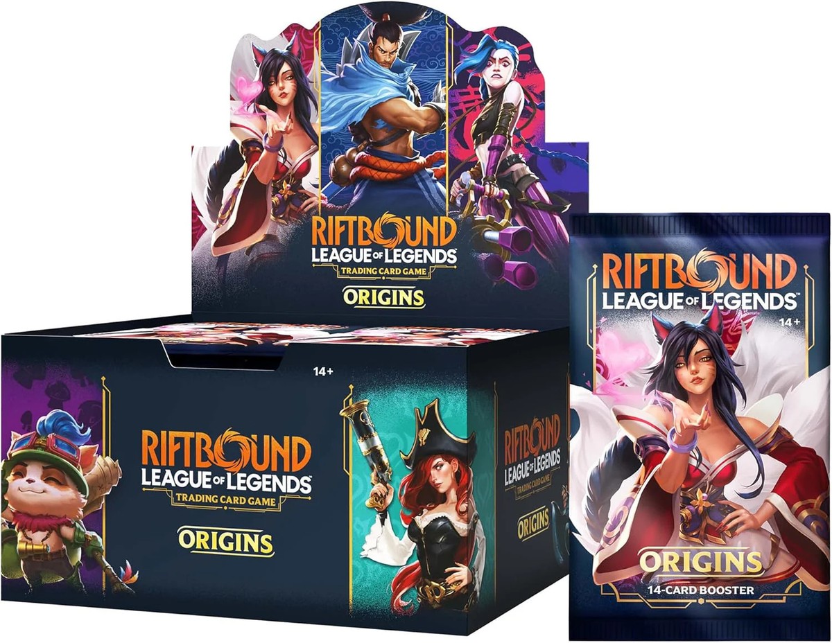 booster box league of legends Riftbound: TCG - Set 1 you secure the first set of the League of Legends Trading Card Game in Chinese Riftbound TCG: League of Legends: