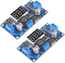 2Pcs LM2596S LM2596 DC-DC Buck Converter Adjustable Step-Down Voltage Regulator