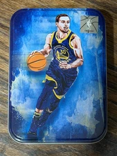 Stephen Curry Empty NBA Basketball Tin