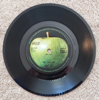 Beatles Doris Troy UK 45 APPLE 24 AIN'T THAT CUTE / VAYA CON DIOS