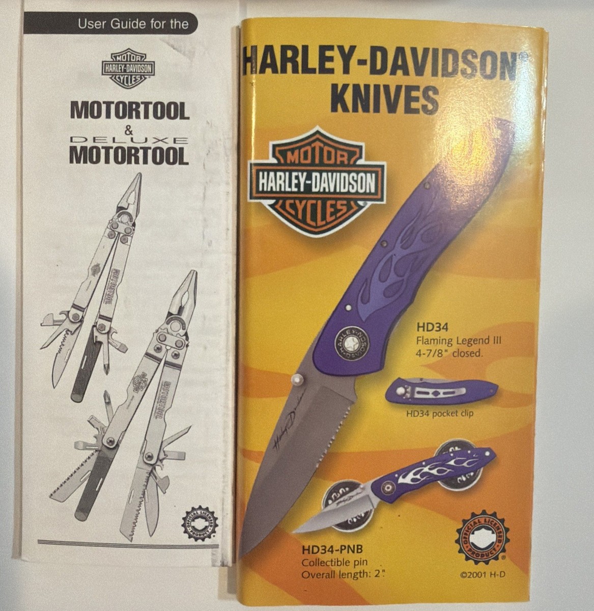 VTG HD30 HARLEY DAVIDSON MOTORTOOL MULTI TOOL FUNCTION KNIFE