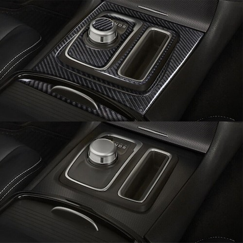 6Pcs For 2015-2022 Chrysler 300 Carbon Fiber Interior Gear Shift Kit Cover Trim - Bild 10 von 12