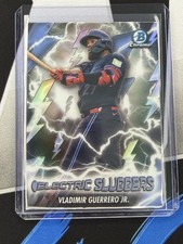 2026 Bowman Chrome Vladimir Guerrero Jr Electric Sluggers Refractor Blue Jays