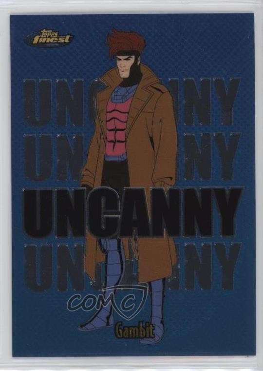 2025 Topps Finest X-Men '97 Uncanny Short Print Gambit #92 1i3m