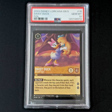 PSA 10 Gem MT Daisy Duck Donald's Date COLD FOIL 16/204 2024 Disney Lorcana EN 5