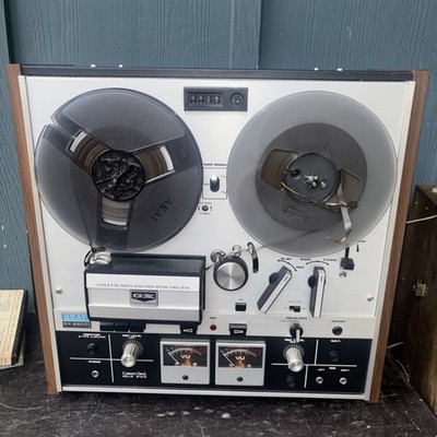 Akai GX-220D Reel to Reel Tape Recorder GX Heads Tested Working