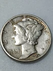 1944 Mercury Dime – WWII 90% Silver – Philadelphia Mint – Winged Liberty