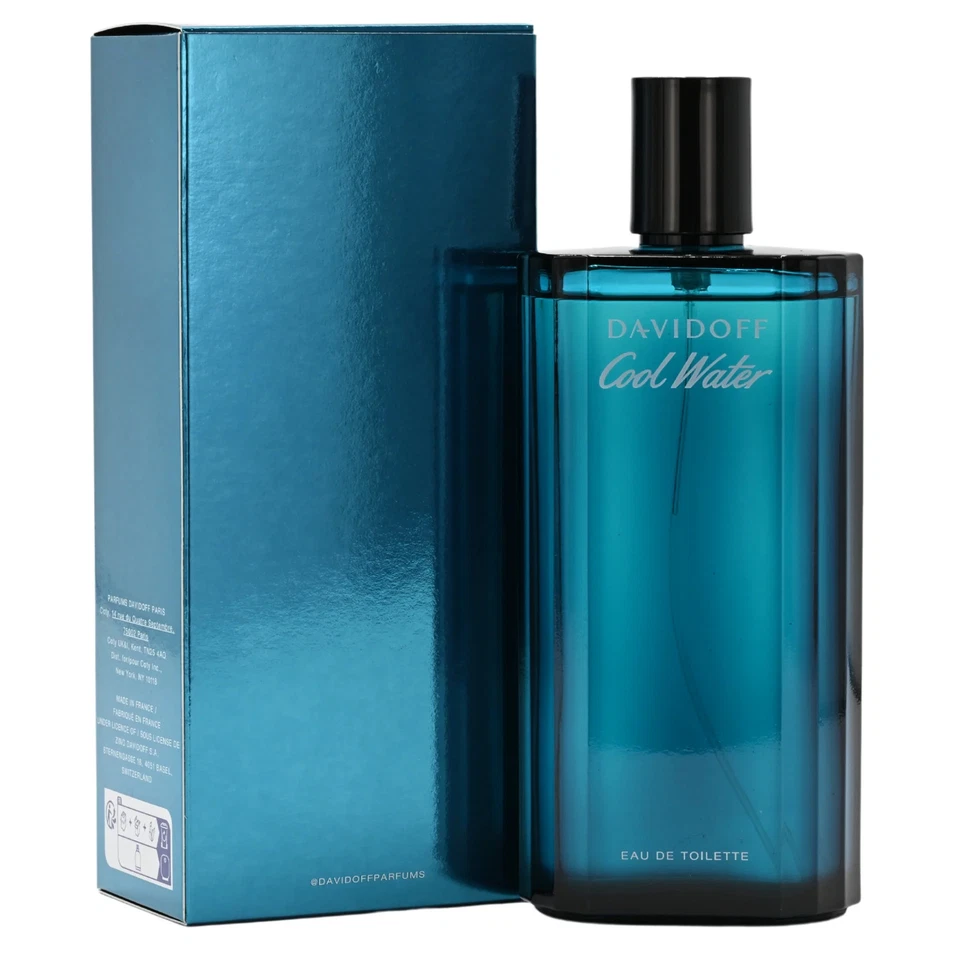 Cool Water de Davidoff Colonia para hombre 6,7 oz 6,8 edt nuevo en caja Foto 4 de 4