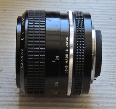 Objektiv Nikon Nikkor 35mm f 2 Typ K, Originalzustand, seltene non AI Version