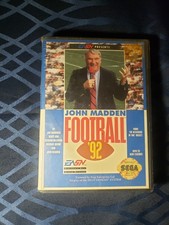 Factory Sealed John Madden Football '92. Collectors item, (Sega Genesis, 1991)