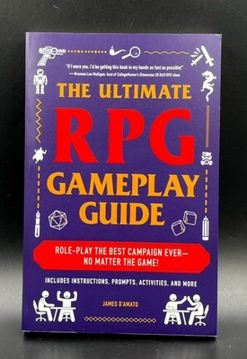 The Ultimate RPG Gameplay Guide Softcover Book New D&D Pathfinder