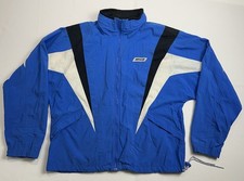 Vintage Nike 80s Silver Tag Colorblock Windbreaker Jacket Blue Sz Medium
