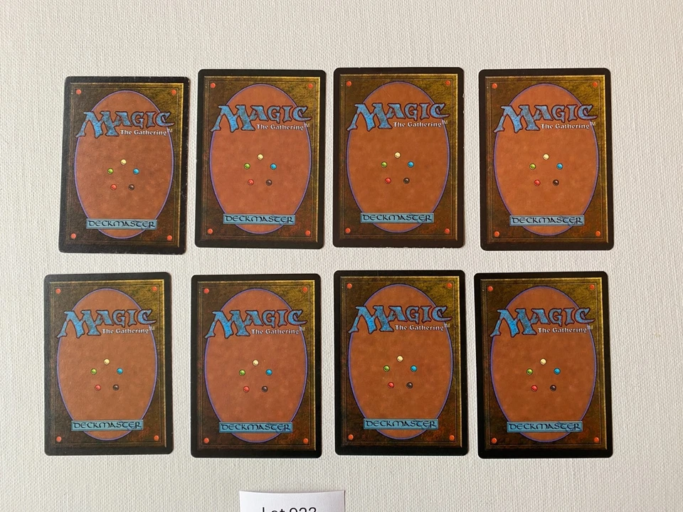 8 Basic Swamps from Revised edition. MTG Magic the Gathering - Image 2 of 2