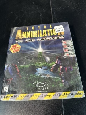 Total Annihilation Big Box PC - Neuf Scellé, édition 1997 PAL, Stratégie Cavedog