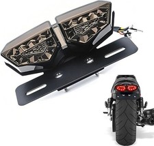 Motorcycle Tail Light, Motorcycle Integrated Brake Tail Turn Signal Light wit...