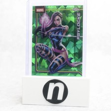 2026 Topps Chrome Marvel Sapphire #92 Psylocke Green /99