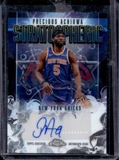 2025-26 Topps Chrome Precious Achiuwa Stratospheric Signature Auto #SM-PA Knicks