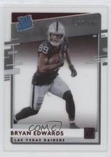 2020 Panini Chronicles Clearly Donruss Rated Rookie Red /199 Bryan Edwards 0i8b