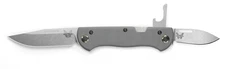 Benchmade 317 Weekender Two Blades Folding Knife Slipjoint S30V Cool Gray G10