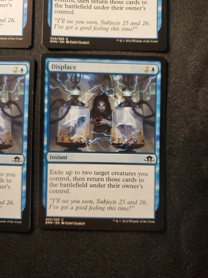 4x Displace Eldritch Moon Magic The Gathering MTG NM Playset Blue Common - Image 4 of 4