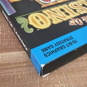 TurboGrafx 16 King of Casino Complete in Box With Foam Very Good
